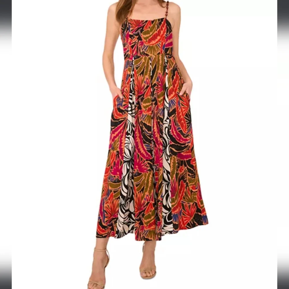Vince Camuto Inverse Pleated Maxi Dress - Picture 5 of 5